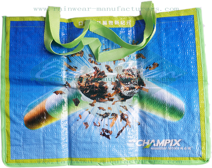 014 printed PP woven shopping bags manufacturer-promotional PP Woven bags for events